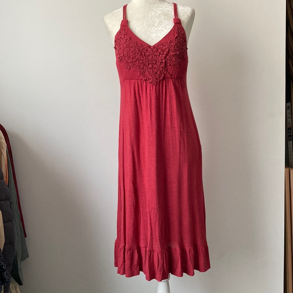 Apt. 9 Crochet Red Dress